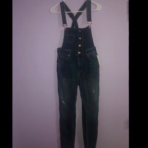 Denim overalls
